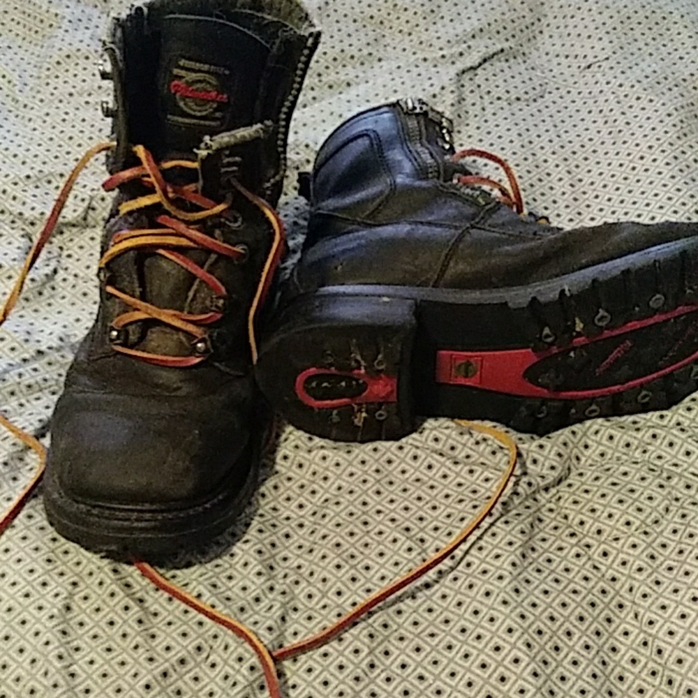 Milwaukee combat/ work/ motorcycle boots